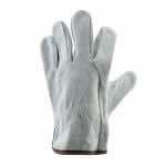 汉盾焊工手套 DR2006 B级短牛皮手套 均码(防火线)