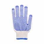 汉盾劳保用品 720G蓝点掌面点塑涤棉纱线手套