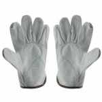 汉盾焊工手套 DR2006 B级短牛皮手套 均码(防火线)